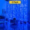 300 LED Christmas Curtain String Lights Add a Touch of Christmas Magic